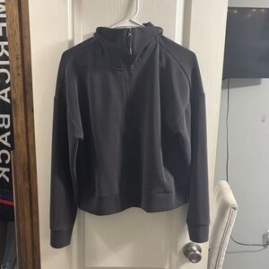 Grey Half-Zip Pullover